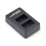 CGPro USB Dual Charger With LCD Display For NP-FW50 Battery Charger - CINEGEARPRO
