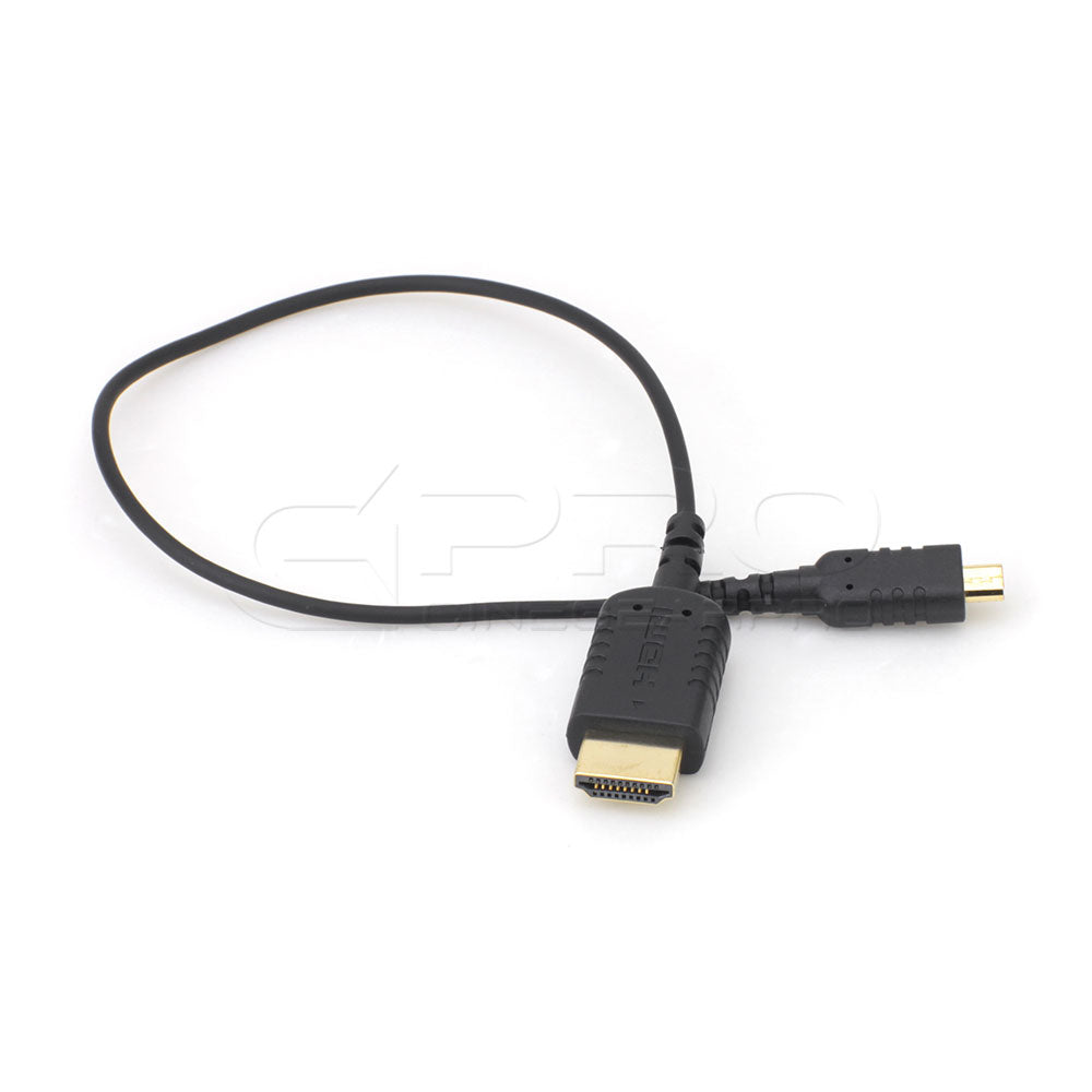 CGPro Hyper-Thin Super Flexible HDMI Cable A Male to D Male (1FT/2FT/3FT/6FT) HDMI Cable - CINEGEARPRO