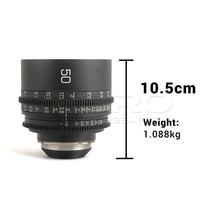 G.L OPTICS Leica R 50mm T1.4 PL Mount Super Speed Prime Lens Lens - CINEGEARPRO