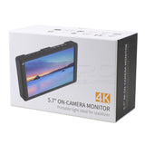 SEETEC/FEELWORLD F570 5.7″ 4K On-camera Monitor with HDMI Input/ Output IPS Full HD 1920x1080 Monitor - CINEGEARPRO