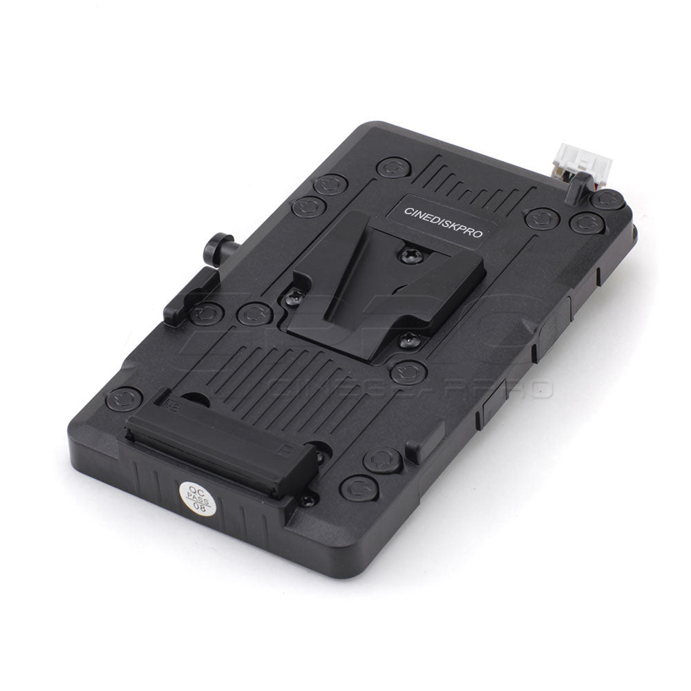CINEDISKPRO V-Mount Battery Plate for BlackMagic URSA MINI PRO 4K 4.6K Cinema Camera Battery Plate - CINEGEARPRO