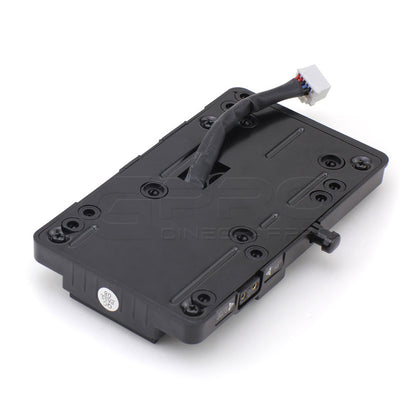 CINEDISKPRO V-Mount Battery Plate for BlackMagic URSA MINI PRO 4K 4.6K Cinema Camera Battery Plate - CINEGEARPRO