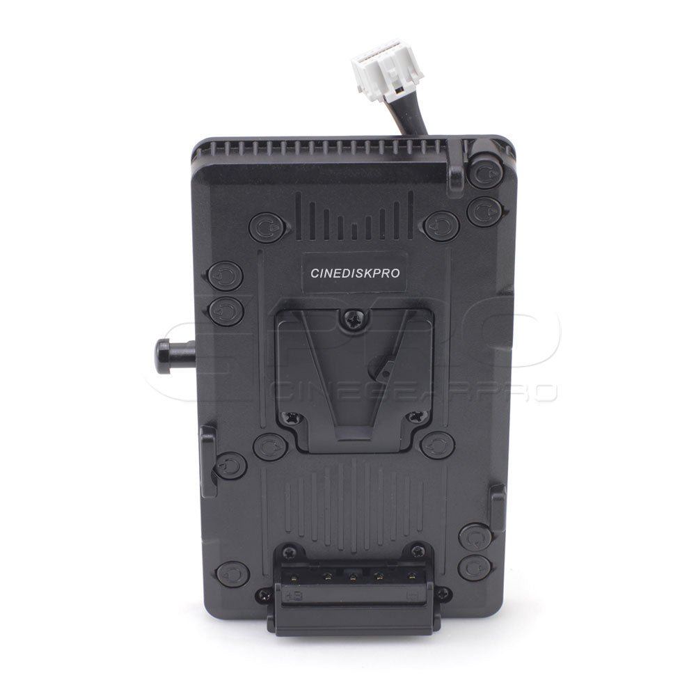 CINEDISKPRO V-Mount Battery Plate for BlackMagic URSA MINI PRO 4K 4.6K Cinema Camera Battery Plate - CINEGEARPRO