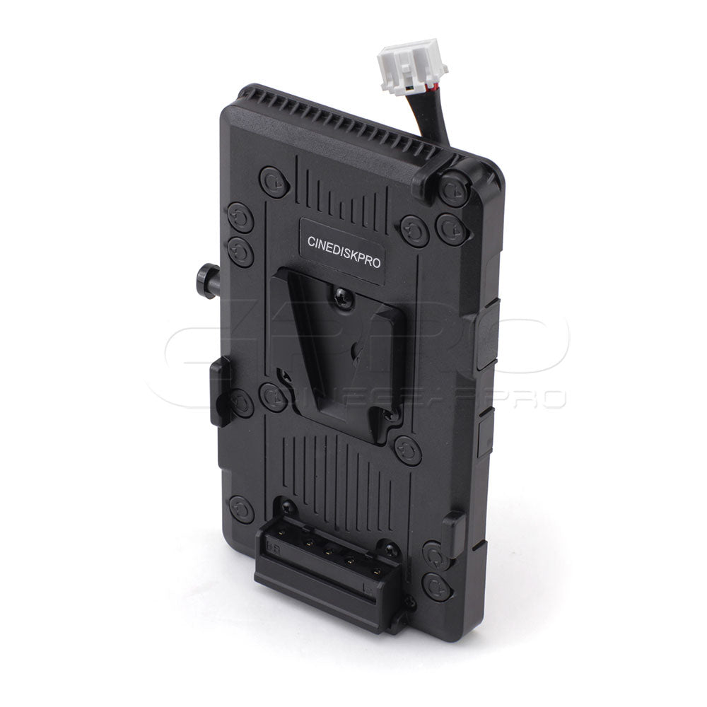 CINEDISKPRO V-Mount Battery Plate for BlackMagic URSA MINI PRO 4K 4.6K Cinema Camera Battery Plate - CINEGEARPRO