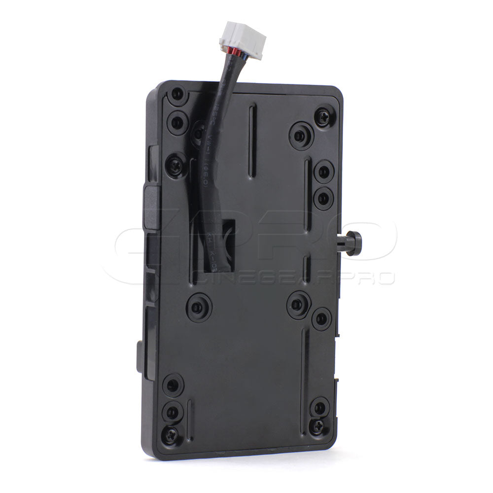 CINEDISKPRO V-Mount Battery Plate for BlackMagic URSA MINI PRO 4K 4.6K Cinema Camera Battery Plate - CINEGEARPRO