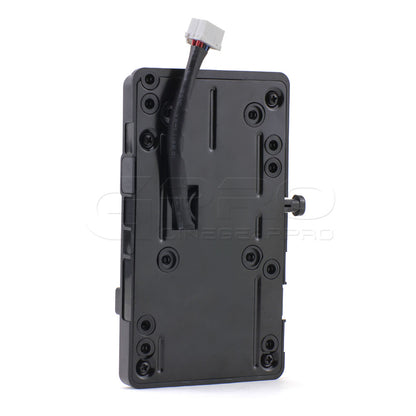 CINEDISKPRO V-Mount Battery Plate for BlackMagic URSA MINI PRO 4K 4.6K Cinema Camera Battery Plate - CINEGEARPRO