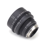 G.L OPTICS Medium Prime 110mm T2.8 Mamiya 645N Rehoused Lens Lens - CINEGEARPRO