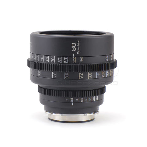 G.L OPTICS Medium Prime 80mm T2.8 Mamiya 645N Rehoused Lens