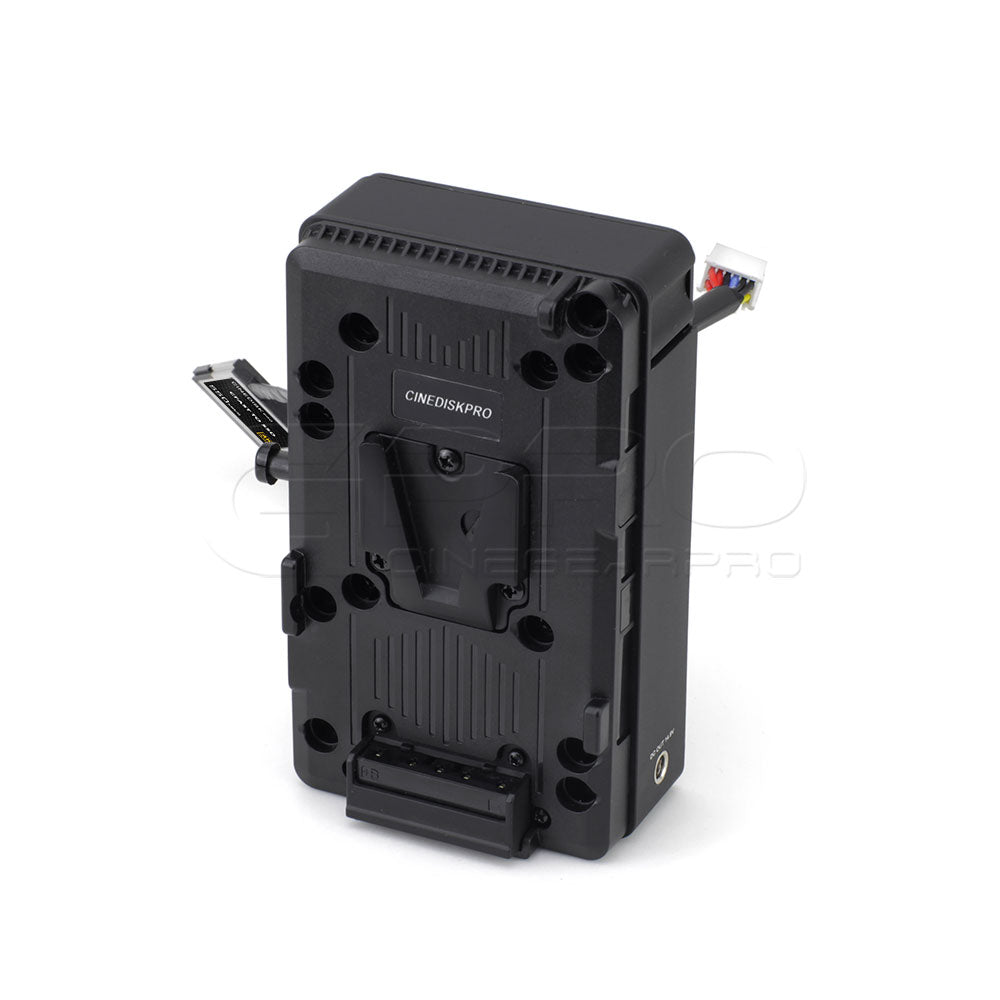 CINEDISKPRO V-Mount Battery Plate for BlackMagic URSA MINI PRO 4K 4.6K Cinema Camera Battery Plate - CINEGEARPRO