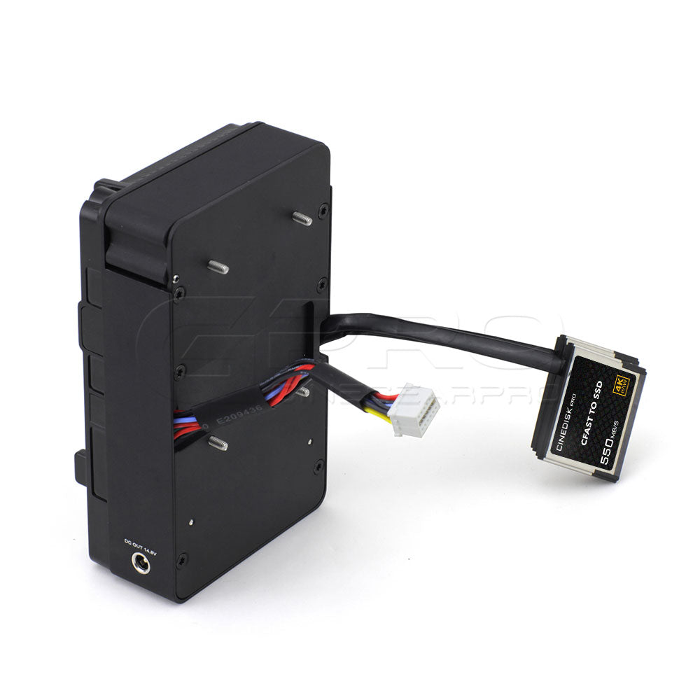 CINEDISKPRO V-Mount Battery Plate for BlackMagic URSA MINI PRO 4K 4.6K Cinema Camera Battery Plate - CINEGEARPRO