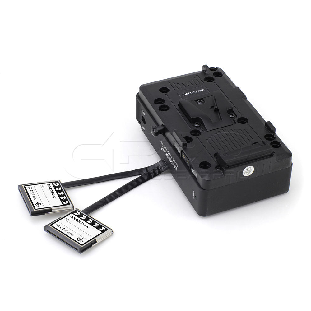 CINEDISKPRO V-Mount Battery Plate for BlackMagic URSA MINI PRO 4K 4.6K Cinema Camera Battery Plate - CINEGEARPRO