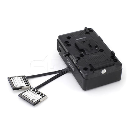 CINEDISKPRO V-Mount Battery Plate for BlackMagic URSA MINI PRO 4K 4.6K Cinema Camera Battery Plate - CINEGEARPRO