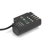 CGPro DMW-DCC12 (D-TAP) Dummy Battery Input 10-20V Output 8.5-9.15V For Panasonic GH5 GH4 GH3 DC Coupler/Dummy Battery - CINEGEARPRO