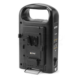 CGPRO VC-2CH Dual Channel Charger For Professional V-Lock Li-ion Camera Batteries Charger - CINEGEARPRO
