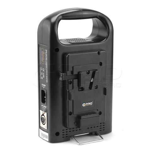 CGPRO VC-2CH Dual Channel Charger For Professional V-Lock Li-ion Camera Batteries