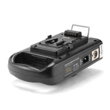 CGPRO VC-2CH Dual Channel Charger For Professional V-Lock Li-ion Camera Batteries Charger - CINEGEARPRO