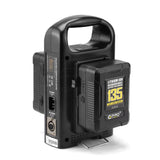 CGPRO VC-2CH Dual Channel Charger For Professional V-Lock Li-ion Camera Batteries Charger - CINEGEARPRO