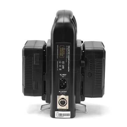 CGPRO VC-2CH Dual Channel Charger For Professional V-Lock Li-ion Camera Batteries Charger - CINEGEARPRO