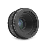 G.L OPTICS Canon FD 28mm T2.1 PL Mount Super Speed Prime Lens Lens - CINEGEARPRO