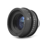 G.L OPTICS Canon FD 24mm T1.5 PL Mount Super Speed Prime Lens Lens - CINEGEARPRO