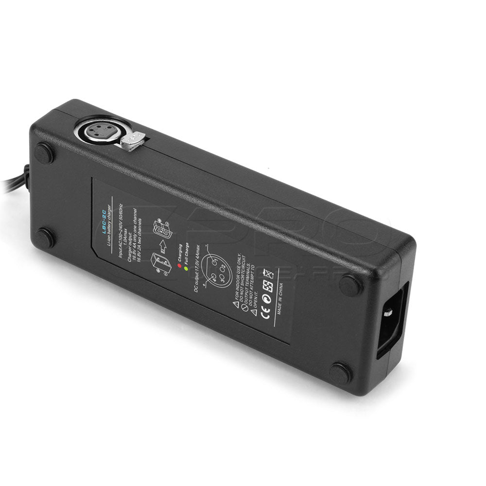 CGPro LBC-2C DUAL D-TAP V-Mount Battery Fast Charger DC 16.8V 4A Charger - CINEGEARPRO