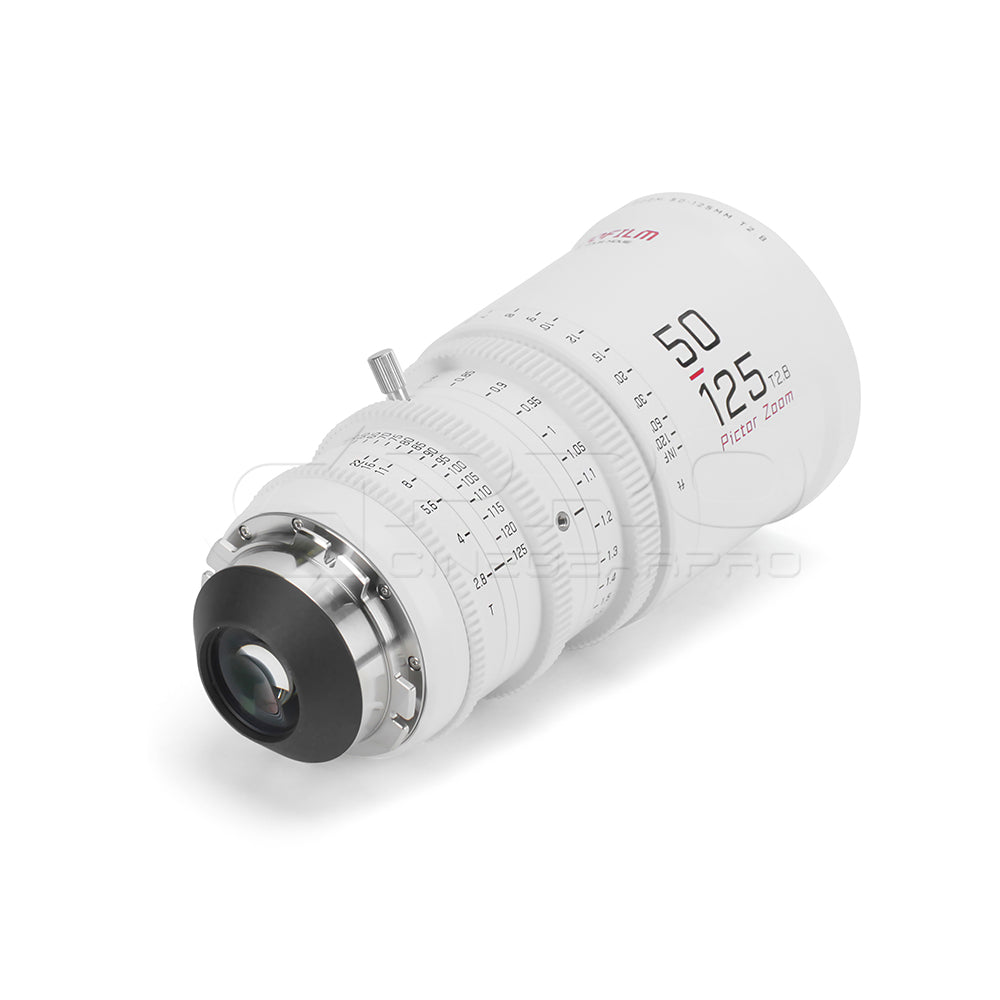 DZOFILM Pictor Zoom Dual Lens Bundle 20-55mm + 50-125mm T2.8 Limited Edition (PL&EF interchangeable Mount, White)