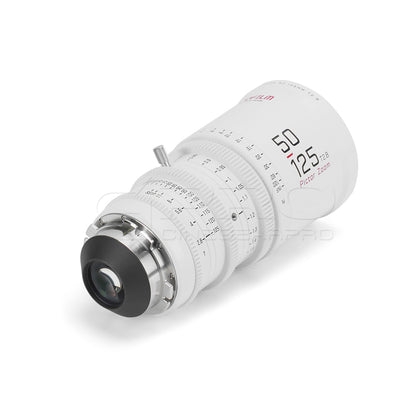 DZOFILM Pictor Zoom Dual Lens Bundle 20-55mm + 50-125mm T2.8 Limited Edition (PL&EF interchangeable Mount, White)