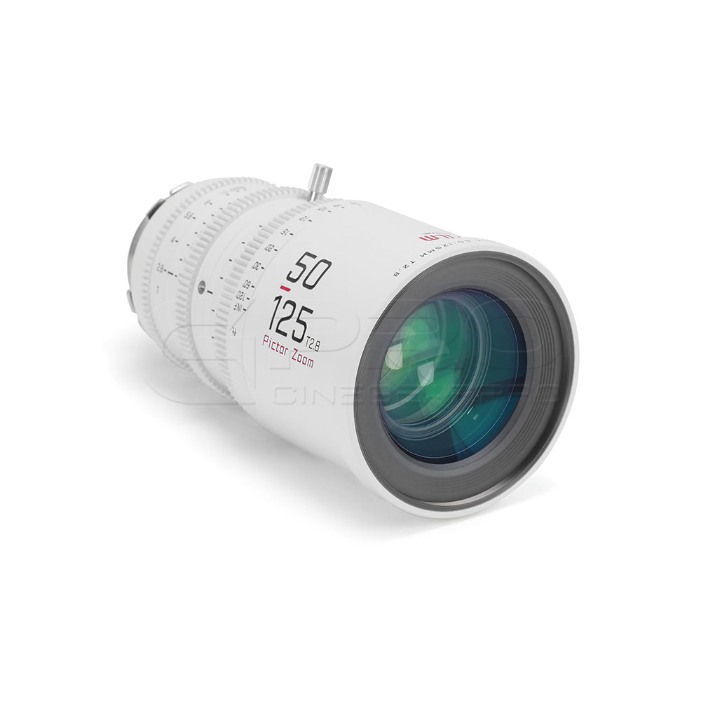 DZOFILM Pictor Zoom Dual Lens Bundle 20-55mm + 50-125mm T2.8 Limited Edition (PL&EF interchangeable Mount, White)