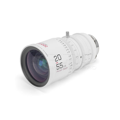 DZOFILM Pictor Zoom Dual Lens Bundle 20-55mm + 50-125mm T2.8 Limited Edition (PL&EF interchangeable Mount, White)