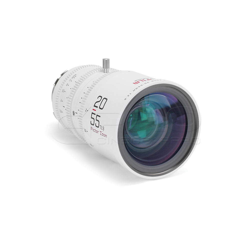 DZOFILM Pictor Zoom Dual Lens Bundle 20-55mm + 50-125mm T2.8 Limited Edition (PL&EF interchangeable Mount, White)