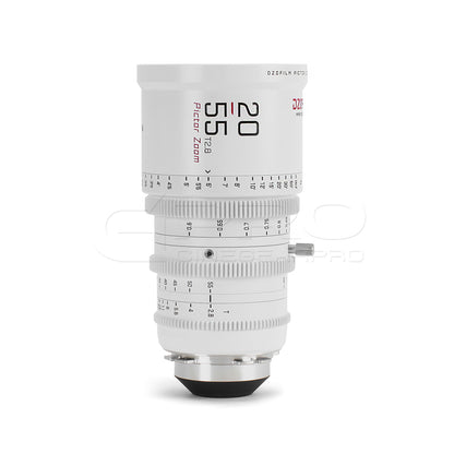 DZOFILM Pictor Zoom Dual Lens Bundle 20-55mm + 50-125mm T2.8 Limited Edition (PL&EF interchangeable Mount, White)