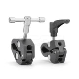 CGPro Super Big Clamp for Magic Arm Monitor or Video Lights Rod Clamps - CINEGEARPRO