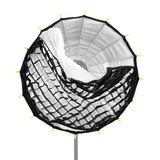 FALCONEYES Softbox With HoneyComb Grid (70cm/90cm) For P-12 LED Fresnel Light Lighting Accessories - CINEGEARPRO