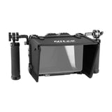 Nitze JT-A01B Monitor Cage for Atomos SHINOBI 7’’ with Sunhood