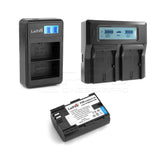 LP-E6 Replacement Battery Dual Charger Bundle Kit Battery - CINEGEARPRO
