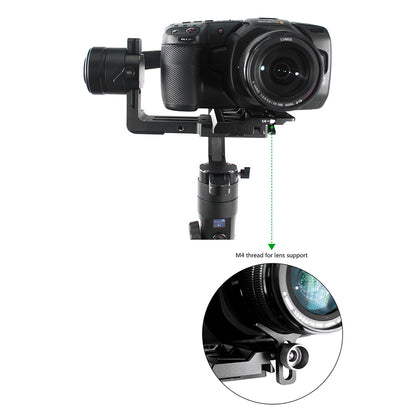 LanParte Offset Camera Plate for Zhiyun-Tech Crane 2 Plate - CINEGEARPRO