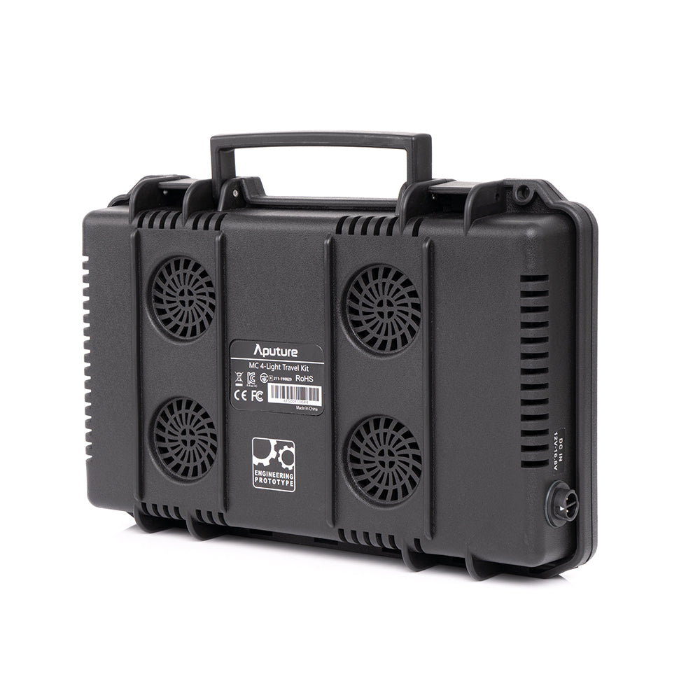 Aputure MC RGBWW 3200K-6500K LED Light 4/12-Light Travel  Kit W/ Charging Case