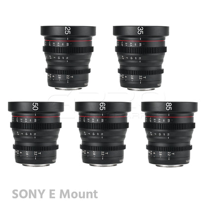 MEIKE Manual Focus Cinema Prime Lens Sony E Mount