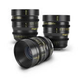 Mitakon Speedmaster Cinema Lens Set MFT Mount 17mm/25mm/35mm