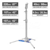 CINEGRIPPRO G07003 Low Mighty Stand Double Riser
