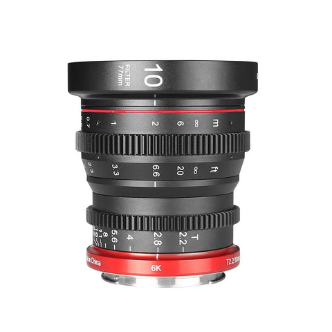 MEIKE 10mm T2.2 Mini Prime Series Cine Lens RF Mount