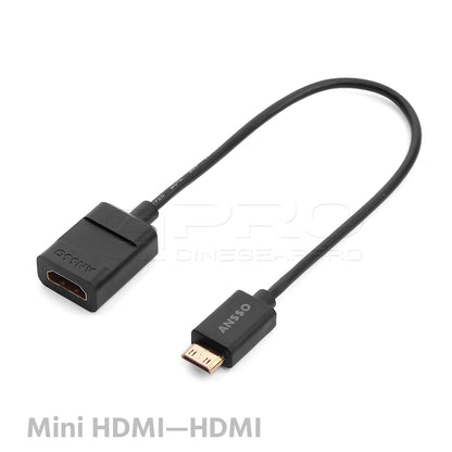 CGPro HYPER-THIN HDMI 2.0 Male to Female Adapter