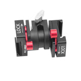Nitze N11-NR02 Rotating EVF Mount (QR NATO Clamp to QR NATO Clamp)