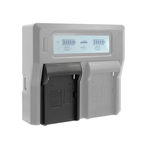 CGPro Battery Plate for Dual Charger LP-E6/BLF19/FZ100/FW50/NP-F970/750/550/BP-U
