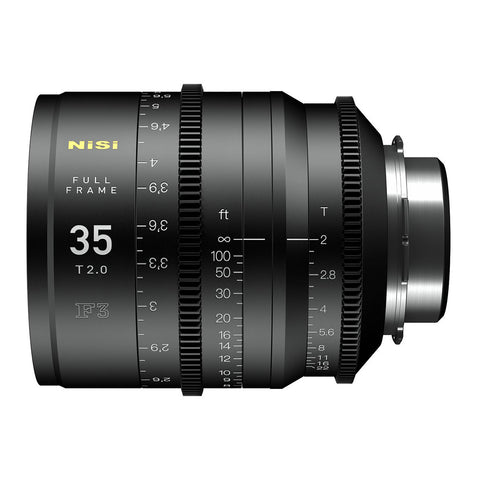 NiSi 35mm T2.0 F3 Prime Cinema Lens (PL, EF & E Mount)
