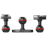 Vlogger Ultra Arm Ball Kit For VIPER Magic Arm With Cold Shoe Mount and Adapter Articulated Arms - CINEGEARPRO