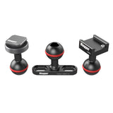 Vlogger Ultra Arm Ball Kit For VIPER Magic Arm With Cold Shoe Mount and Adapter Articulated Arms - CINEGEARPRO