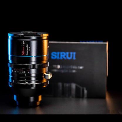 SIRUI Venus 50mm T2.9 1.6x Full Frame Anamorphic Lens(L/E/RF/Z Mount)