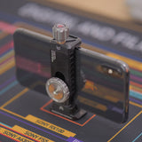 Vlogger Universal Adapter For Mobilephone and SSD Built-in Cold Shoe Mount And 1/4 threaded holes