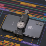 Vlogger Universal Adapter For Mobilephone and SSD Built-in Cold Shoe Mount And 1/4 threaded holes